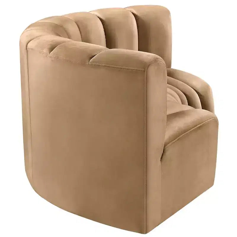 Meridian Furniture, Canapé modulable Arc en velours