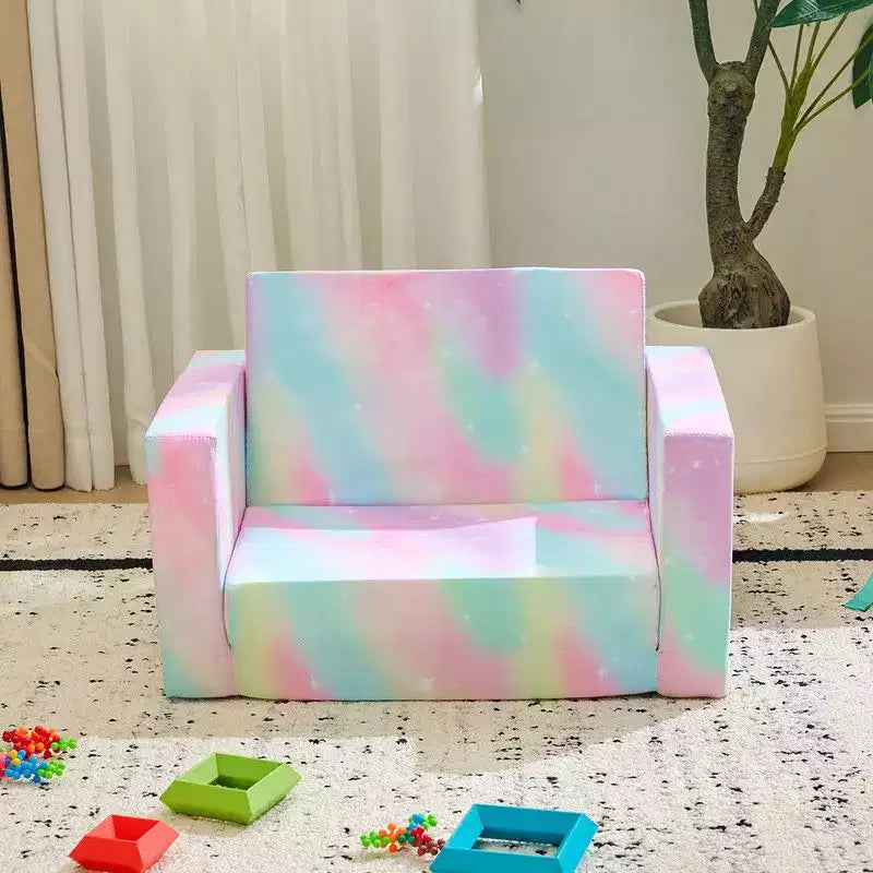 Karl Home Canapé-lit pliant simple 1 place en éponge pour enfants