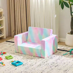Karl Home Canapé-lit pliant simple 1 place en éponge pour enfants