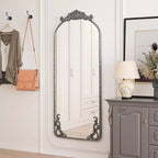 TUYOHW Miroir psyché 58x24, Miroir mural avec panneau arrière en MDF pour Chambre, Salon, Vestiaire