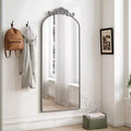 TUYOHW Miroir psyché 58x24, Miroir mural avec panneau arrière en MDF pour Chambre, Salon, Vestiaire