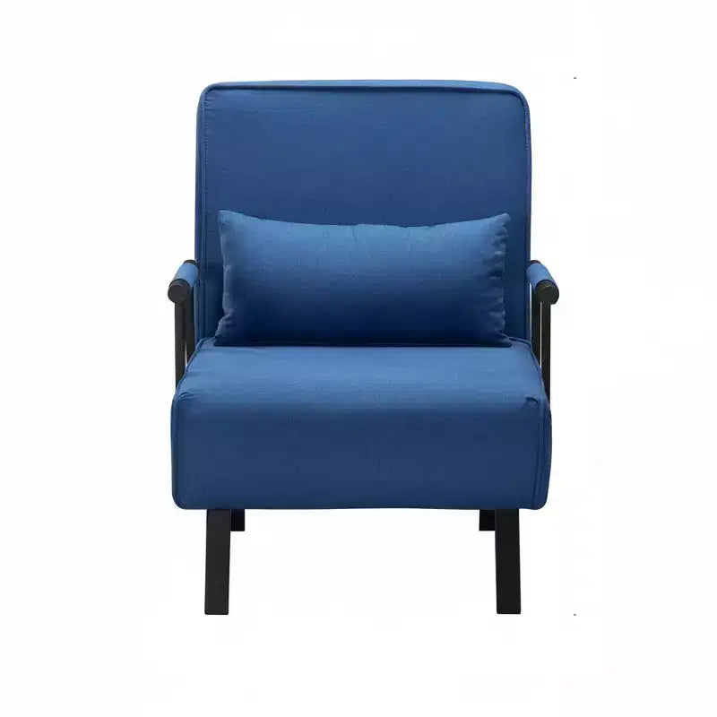 AEELLEEA Canapé convertible 4 en 1 - Fauteuil inclinable pliable avec dossier réglable à 5 positions et oreiller, peu encombrant pour les petits espaces, bureau