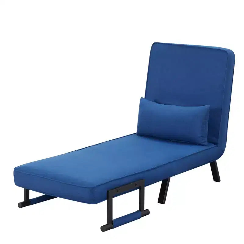 AEELLEEA Canapé convertible 4 en 1 - Fauteuil inclinable pliable avec dossier réglable à 5 positions et oreiller, peu encombrant pour les petits espaces, bureau