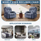 Fauteuil inclinable pivotant sur 360° surdimensionné avec fonctions chauffante et massante. Fauteuil à bascule large pour personnes de grande taille et fortes, 3 positions, porte-gobelets, port USB et pochette. Le fauteuil de relaxation par excellence.