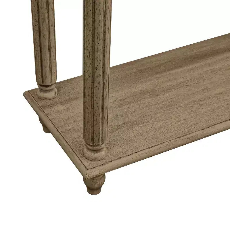 Galano Wood Console de Ferme à 2 Niveaux 35,4 L 11,8 P 30,2 H