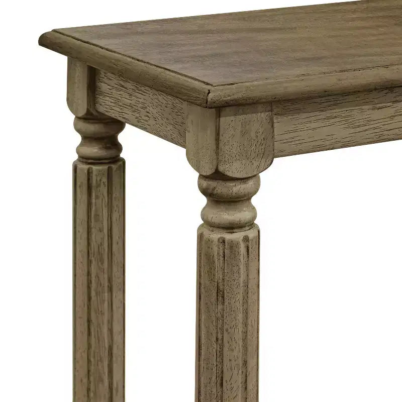 Galano Wood Console de Ferme à 2 Niveaux 35,4 L 11,8 P 30,2 H