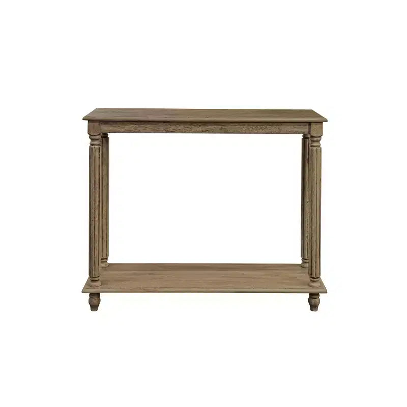 Galano Wood Console de Ferme à 2 Niveaux 35,4 L 11,8 P 30,2 H