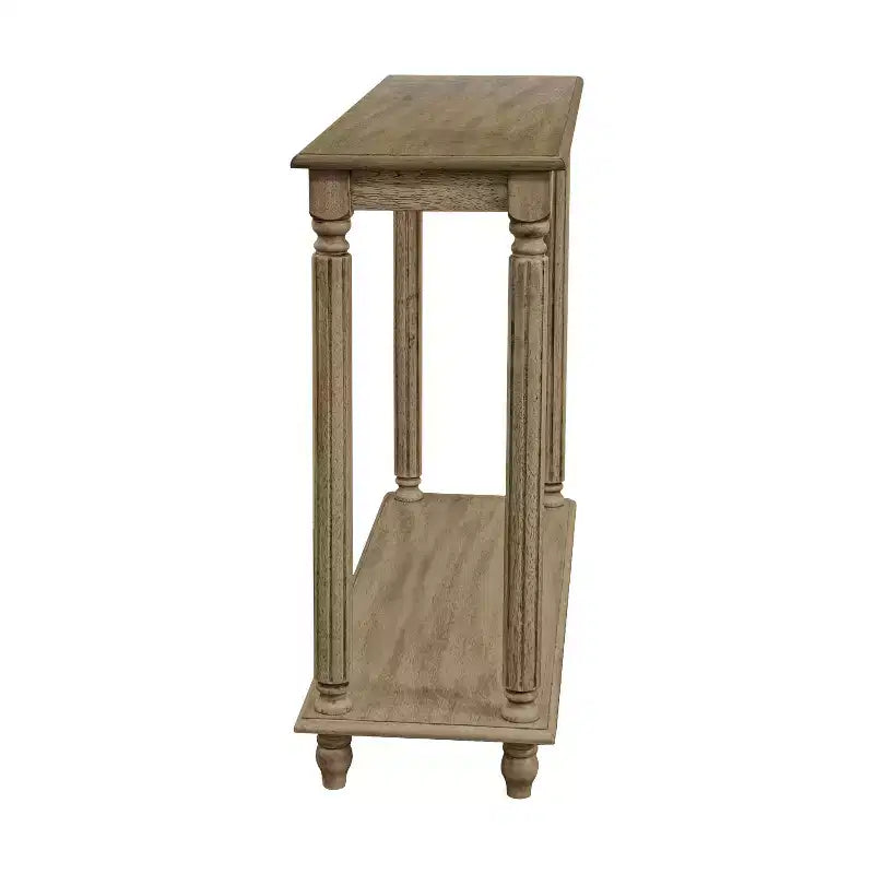 Galano Wood Console de Ferme à 2 Niveaux 35,4 L 11,8 P 30,2 H