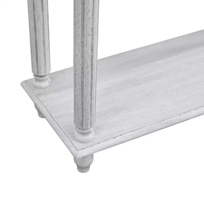 Galano Wood Console de Ferme à 2 Niveaux 35,4 L 11,8 P 30,2 H