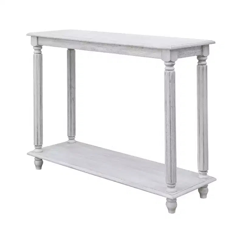 Galano Wood Console de Ferme à 2 Niveaux 35,4 L 11,8 P 30,2 H