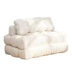 COZONY Canapé-lit pliant 3 en 1, chaise de sol pliable avec oreiller, futon de sol en velours côtelé, lit pliant en mousse déchiquetée pour salon/chambre à coucher