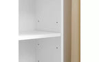 TUYOHW Étagère haute à 8 niveaux, meuble de rangement étroit en cubes, étagère de présentation avec étagères réglables, bibliothèques verticales pour salon, bureau