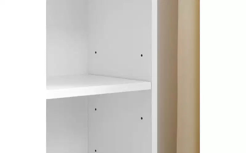 TUYOHW Étagère haute à 8 niveaux, meuble de rangement étroit en cubes, étagère de présentation avec étagères réglables, bibliothèques verticales pour salon, bureau