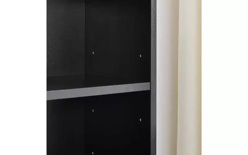 TUYOHW Étagère haute à 8 niveaux, meuble de rangement étroit en cubes, étagère de présentation avec étagères réglables, bibliothèques verticales pour salon, bureau
