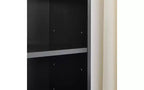 TUYOHW Étagère haute à 8 niveaux, meuble de rangement étroit en cubes, étagère de présentation avec étagères réglables, bibliothèques verticales pour salon, bureau