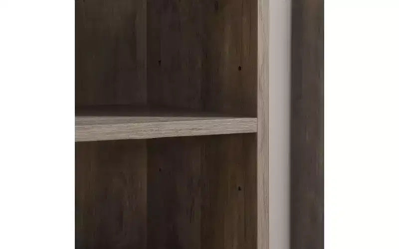 TUYOHW Étagère haute à 8 niveaux, meuble de rangement étroit en cubes, étagère de présentation avec étagères réglables, bibliothèques verticales pour salon, bureau