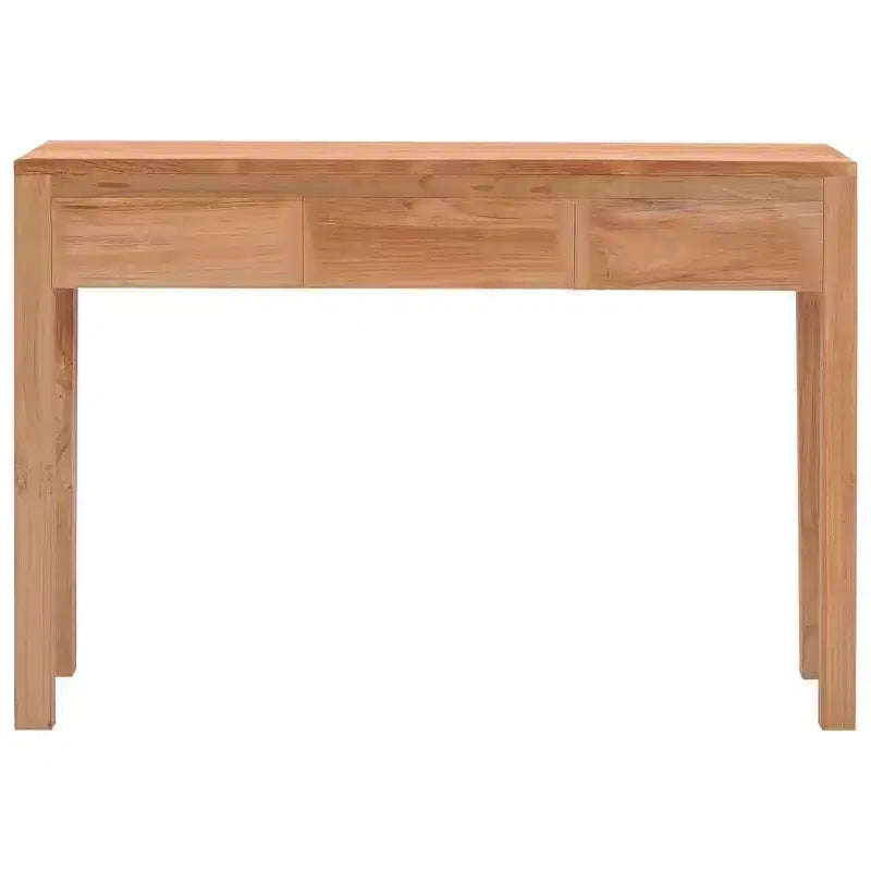 vidaXL Table Console Teck Bois de Teck Massif Table Console Standard