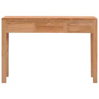 vidaXL Table Console Teck Bois de Teck Massif Table Console Standard
