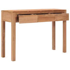 vidaXL Table Console Teck Bois de Teck Massif Table Console Standard
