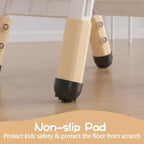 Lot de 2 chaises pour enfants, chaise en plastique réglable en hauteur sur 3 niveaux pour enfants (2-6 ans) - Idéal pour la maison, la salle de classe et la crèche