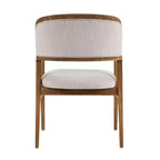 Christopher Knight Home Vera Chaises de salle à manger capitonnées en hévéa de style milieu de siècle (lot de 4)