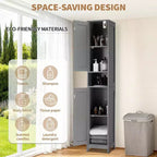 Ensemble de meubles de salle de bain modernes et élégants, rangement complet, durable et peu encombrant pour une organisation fonctionnelle de la salle de bain