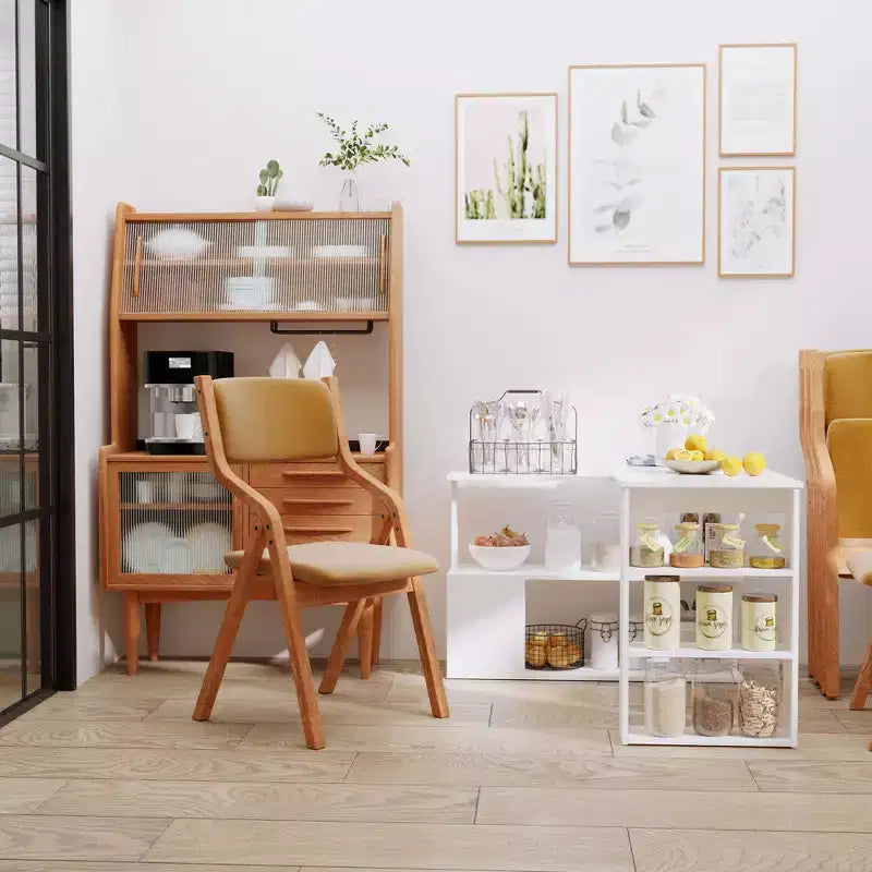 Bureau d'angle en forme de L rotatif avec étagères, gain de place et rangement