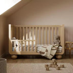 Lit de bébé convertible 5-en-1 Storkcraft Amalfi Deluxe avec barrière de protection pour tout-petits incluse