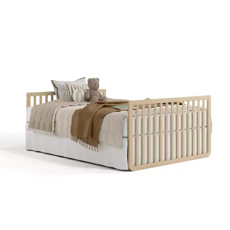 Lit de bébé convertible 5-en-1 Storkcraft Amalfi Deluxe avec barrière de protection pour tout-petits incluse