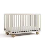 Lit de bébé convertible 5-en-1 Storkcraft Amalfi Deluxe avec barrière de protection pour tout-petits incluse