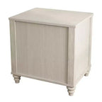 Ensemble de 2 tables de chevet avec design cannelé et tiroirs de rangement, table de nuit pour chambre, salon, entrée - Panipeachy