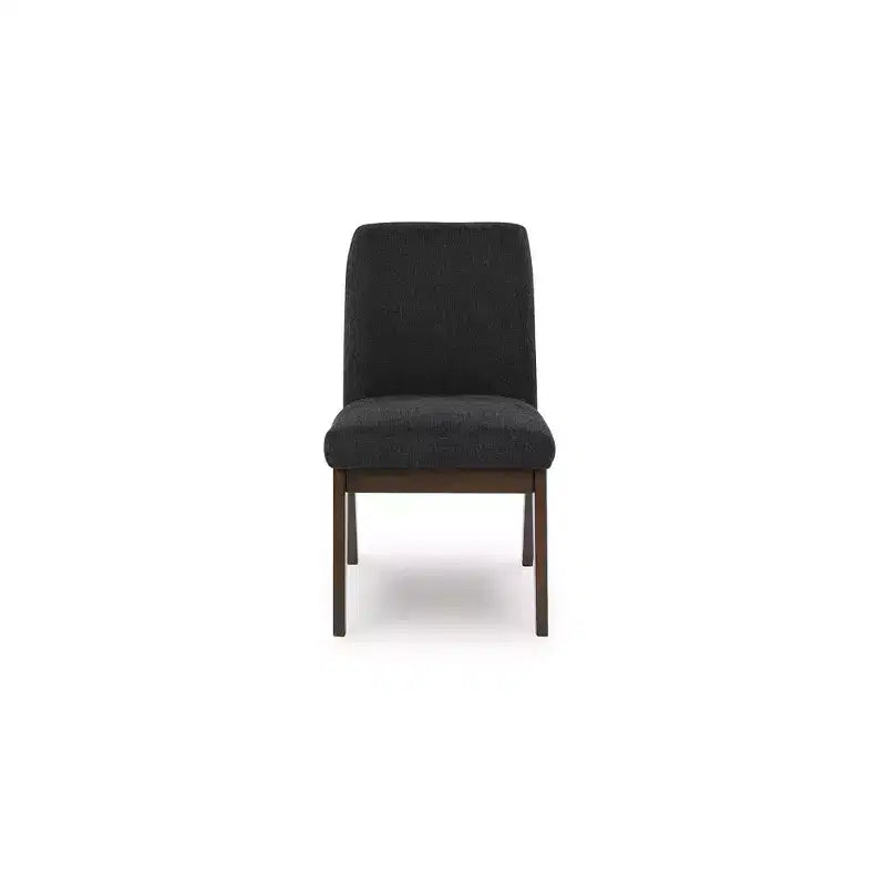 Signature Design by Ashley Kendamor, chaise de salle à manger rembourrée, lot de 2, gris foncé
