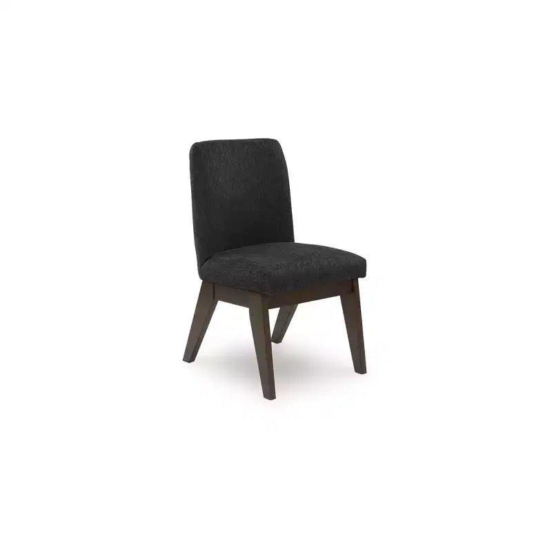 Signature Design by Ashley Kendamor, chaise de salle à manger rembourrée, lot de 2, gris foncé