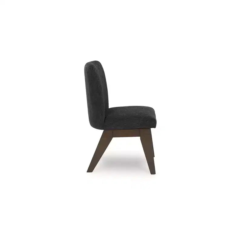 Signature Design by Ashley Kendamor, chaise de salle à manger rembourrée, lot de 2, gris foncé
