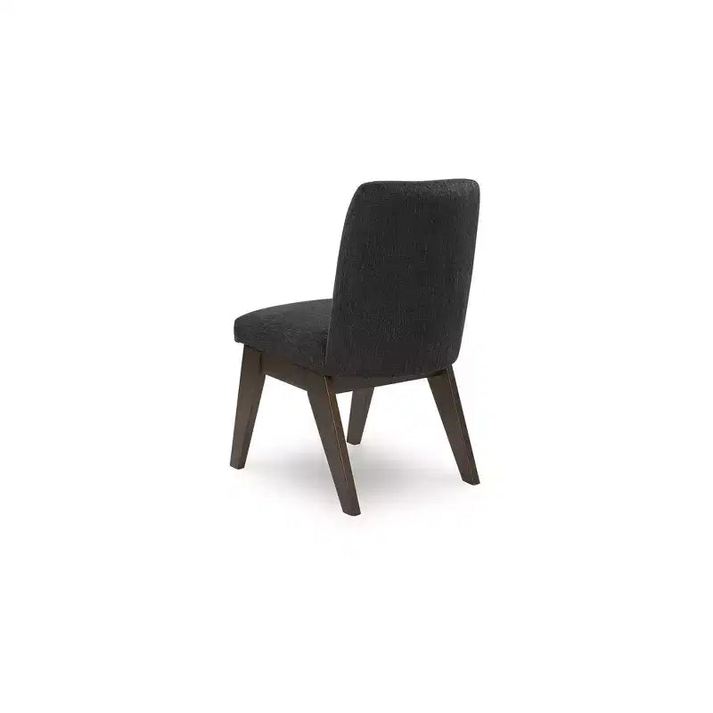 Signature Design by Ashley Kendamor, chaise de salle à manger rembourrée, lot de 2, gris foncé