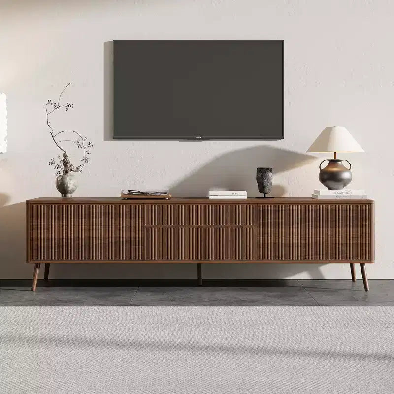 JVNOXK Meuble TV moderne de 178 cm avec rangements, compatible avec les télévisions jusqu'à 80 pouces, idéal pour les salons