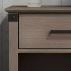 Table de chevet Child Craft Redmond 1 tiroir pour chambre de bébé ou chambre à coucher, Grand tiroir de rangement, En pin robuste, Finition non toxique et sans danger pour les bébés