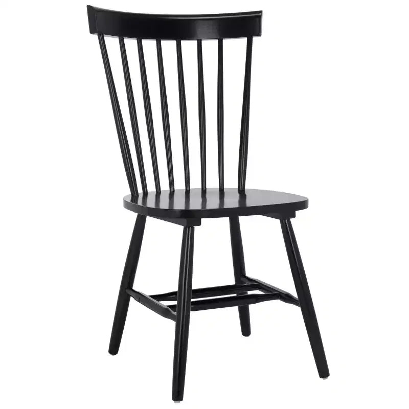 Chaise de salle à manger Novalyn Spindel - Lot de 2 - DCH8550 - Noir - Safavieh
