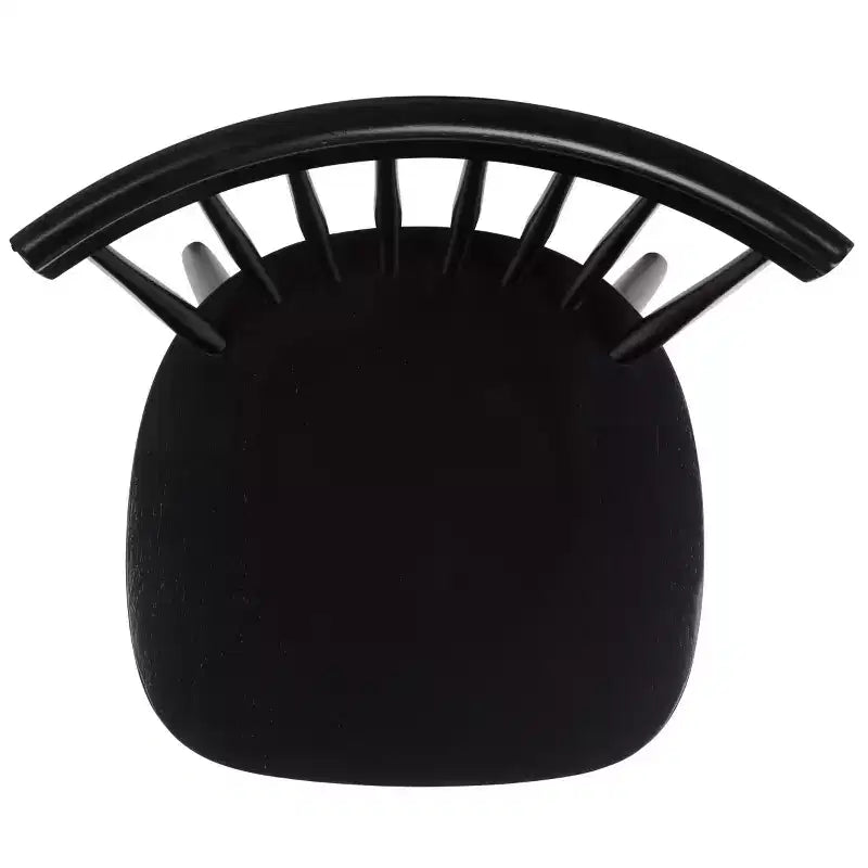 Chaise de salle à manger Novalyn Spindel - Lot de 2 - DCH8550 - Noir - Safavieh