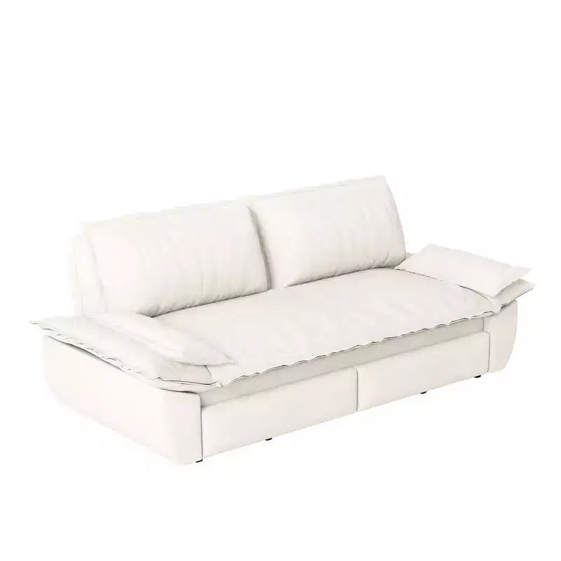 Whisen Canapé-lit convertible 3 en 1 en velours Queen, causeuse convertible