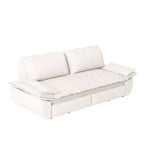 Whisen Canapé-lit convertible 3 en 1 en velours Queen, causeuse convertible