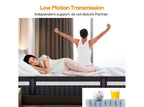 Matelas King en Solde : Matelas en Mousse à Mémoire de Forme au Gel de 14 po, Technologie de Refroidissement, Fermeté Moyenne, Soulagement de la Pression, Certifié CertiPUR-US, 7 Couches de Mousse