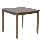 sumyeg Ensemble de 5 pièces de table de salle à manger en bois avec 4 chaises pour cuisine ou salle à manger