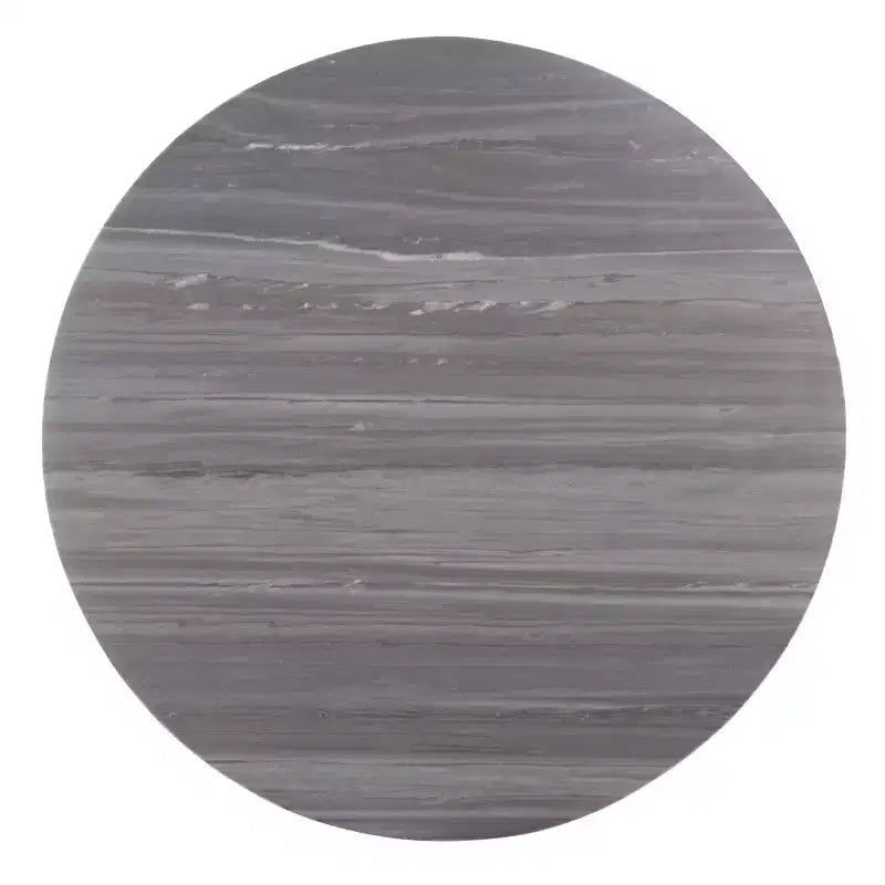 Table d'appoint en marbre Nylah - ACC3716 - Marbre gris/Noir - Safavieh