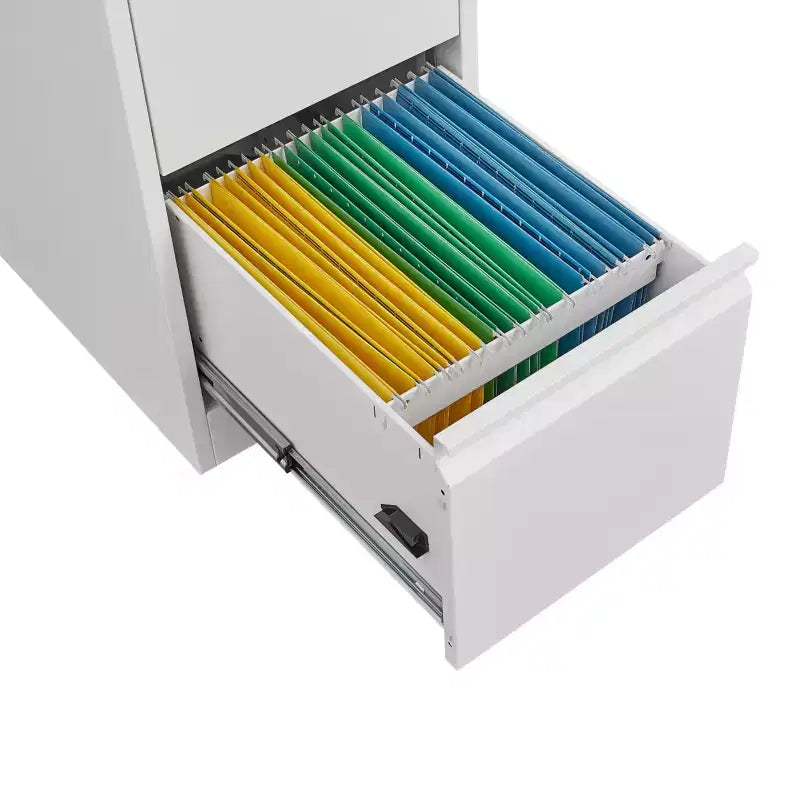 Acekool Meuble de classement vertical à 3 tiroirs avec serrure, robuste, pour bureau à domicile
