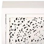 Meuble TV 2 portes 2 étagères Raura - MED5300 - Blanc vieilli - Safavieh