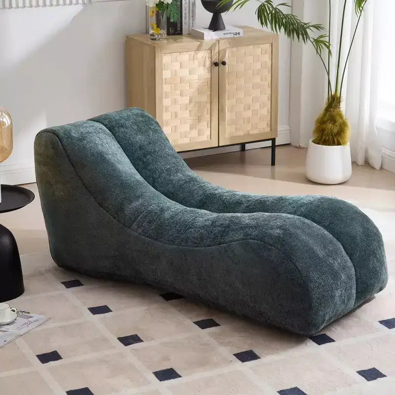 Canapé pouf créatif pour adultes, garni d'une éponge de haute qualité, moelleuse et élastique, épousant les courbes du corps humain.