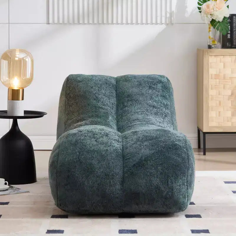 Canapé pouf créatif pour adultes, garni d'une éponge de haute qualité, moelleuse et élastique, épousant les courbes du corps humain.