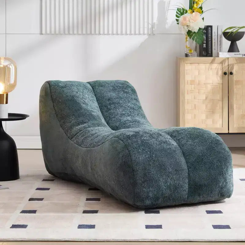 Canapé pouf créatif pour adultes, garni d'une éponge de haute qualité, moelleuse et élastique, épousant les courbes du corps humain.