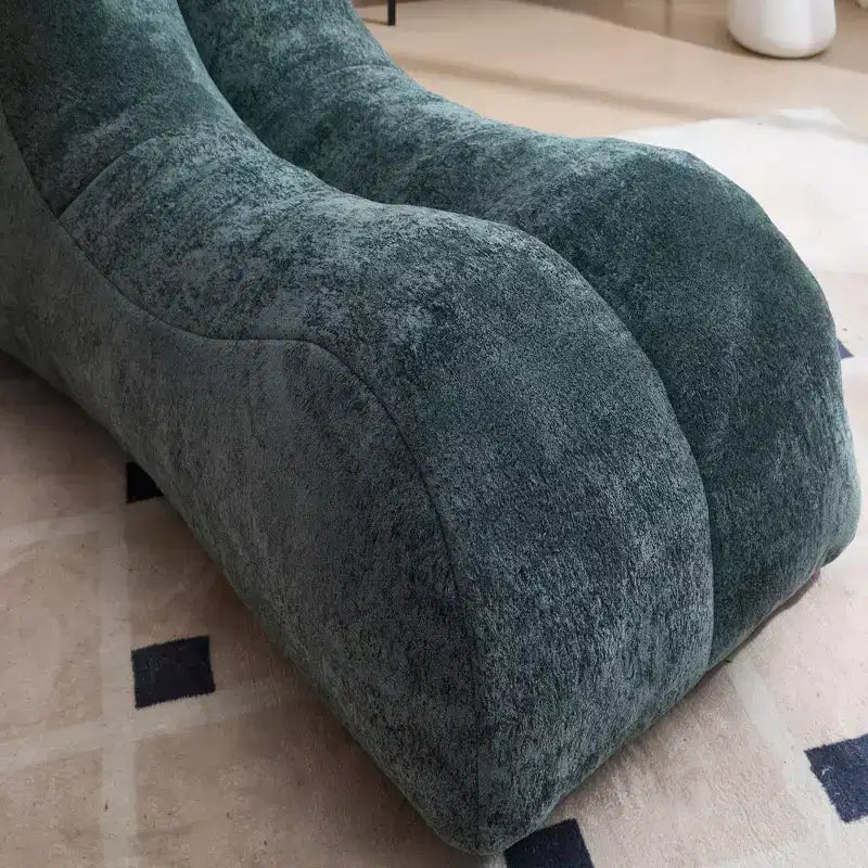 Canapé pouf créatif pour adultes, garni d'une éponge de haute qualité, moelleuse et élastique, épousant les courbes du corps humain.
